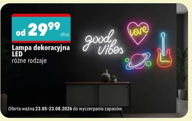 Lampa dekoracyjna LED