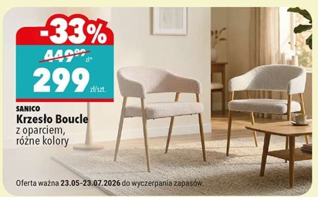 Krzesło Boucle