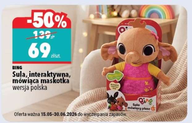 BING Sula, interaktywna, mówiąca maskotka