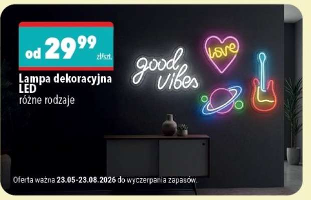 Lampa dekoracyjna LED