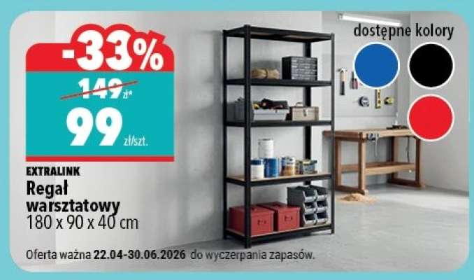 EXTRALINK Regał warsztatowy