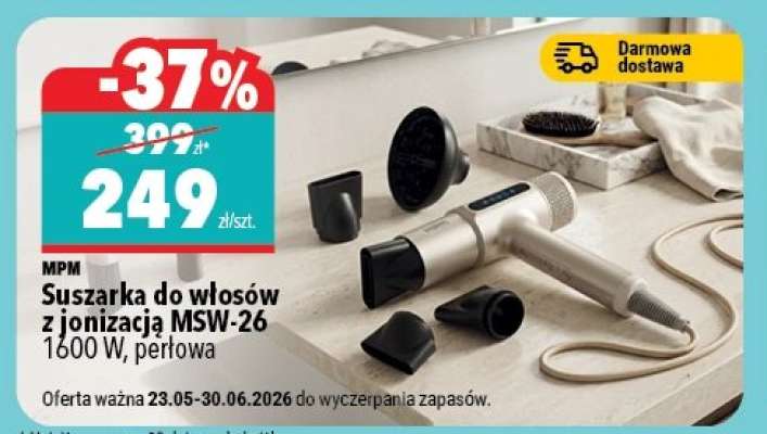 Suszarka do włosów z jonizacją MSW-26