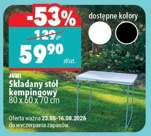 Składany stół kempingowy