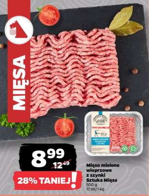 Mięso mielone wieprzowe z szynki