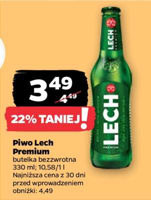 Piwo LECH PREMIUM