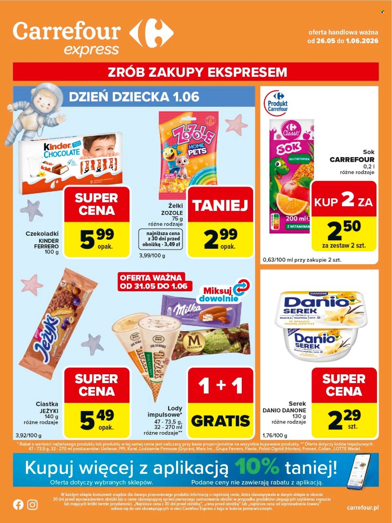 Gazetka Carrefour Express - 26.05.2026 - 1.06.2026. Strona 1