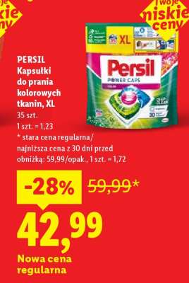 PERSIL Kapsułki do prania kolorowych tkanin, XL