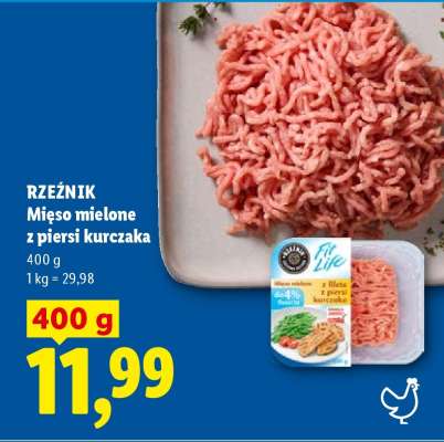 RZEŹNIK Mięso mielone z piersi kurczaka