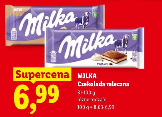 MILKA Czekolada mleczna