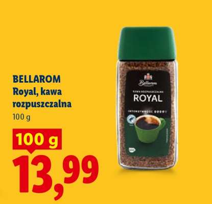 BELLAROM Royal, kawa rozpuszczalna