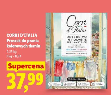 CORRI D’ITALIA Proszek do prania kolorowych tkanin