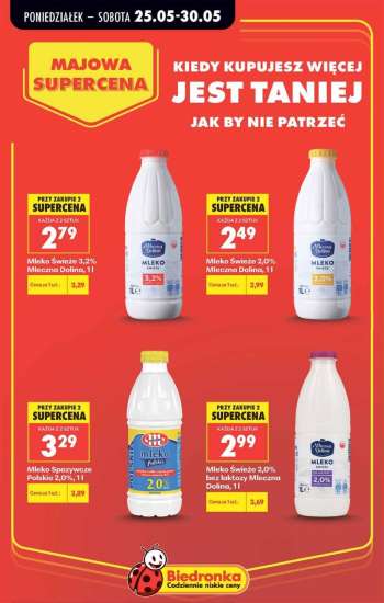 Gazetka Biedronka - 25.05.2026 - 30.05.2026.