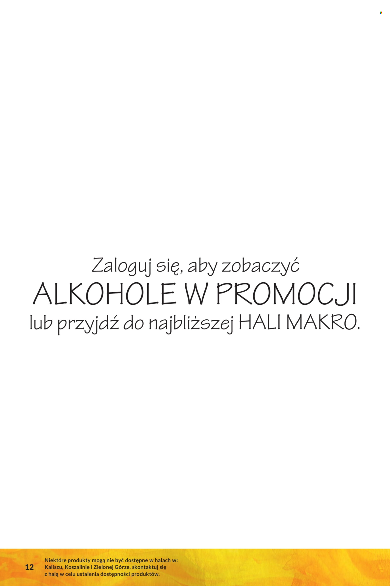 Gazetka Makro - 26.05.2026 - 8.06.2026. Strona 12