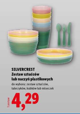 SILVERCREST Zestaw sztućców lub naczyń plastikowych