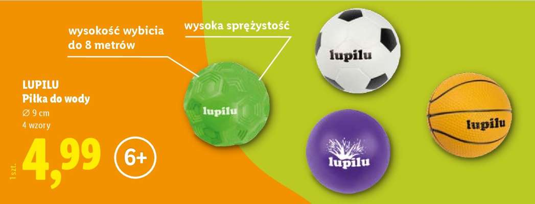 LUPILU Piłka do wody