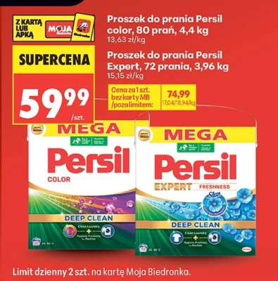 Proszek do prania Persil color, 80 prań, 4,4 kg