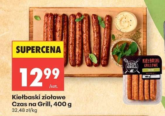 Kiełbaski ziołowe Czas na Grill , 400 g