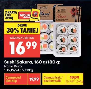 Sushi Sakura, 160 g/180 g