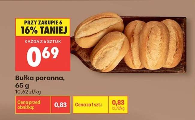 Bułka poranna 65 g