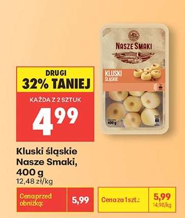 Kluski śląskie Nasze Smaki, 400 g