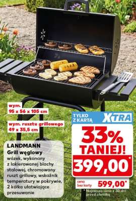 LANDMANN Grill węglowy