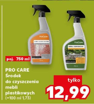 PRO CARE Środek do czyszczenia mebli plastikowych