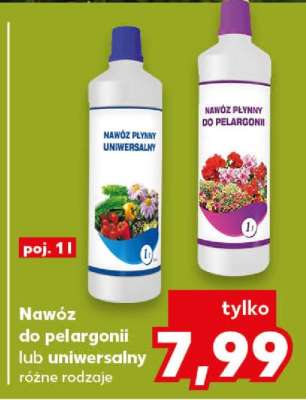 Nawóz do pelargonii lub uniwersalny