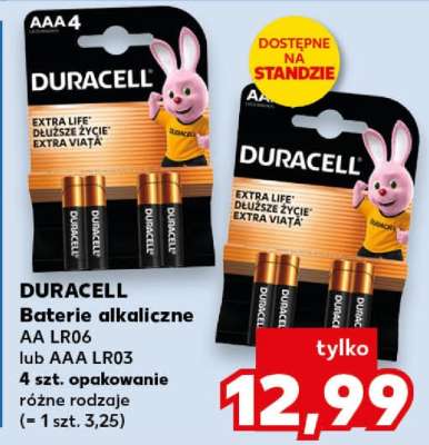 DURACELL Baterie alkaliczne