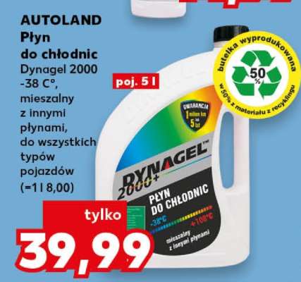 AUTOLAND Płyn do chłodnic Dynagel 2000 -38°C