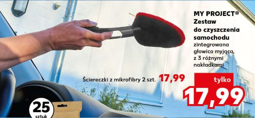MY PROJECT® Zestaw do czyszczenia samochodu