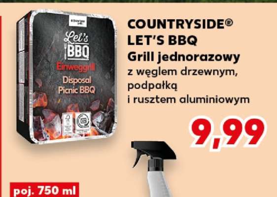 COUNTRYSIDE® LET’S BBQ Grill jednorazowy
