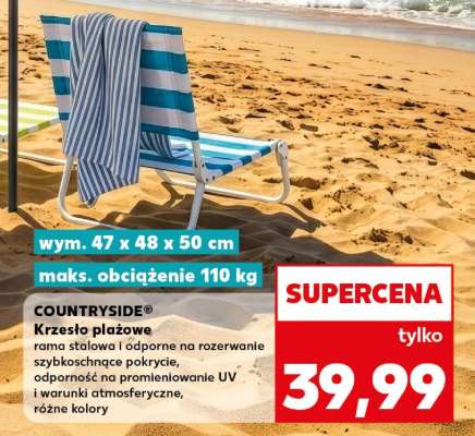 COUNTRYSIDE® Krzesło plażowe