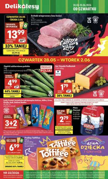 Gazetka Delikatesy Centrum - 28.05.2026 - 10.06.2026.