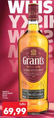 GRANT'S TRIPLE WOOD Whisky