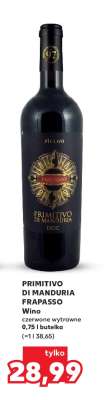 PRIMITIVO DI MANDURIA FRAPASSO