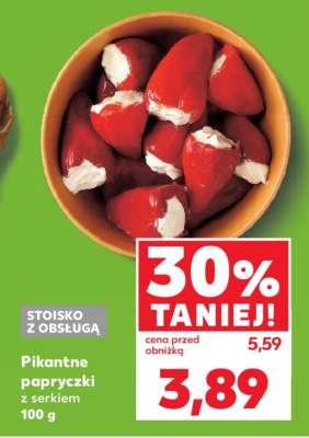 Pikantne papryczki z serkiem 100 g