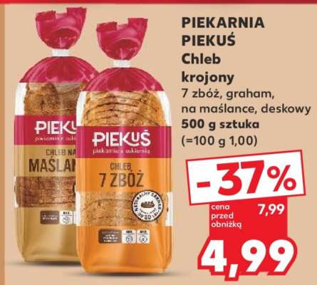 PIEKARNIA PIEKUŚ Chleb krojony