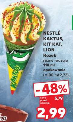NESTLÉ KAKTUS, KIT KAT, LION