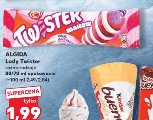 ALGIDA Lody Twister