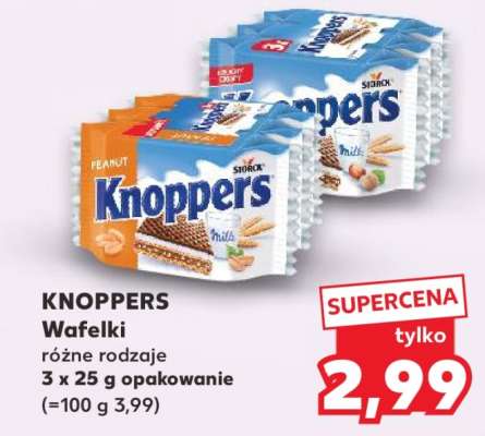 KNOPPERS Wafelki