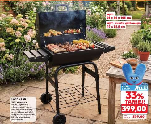 LANDMANN Grill węglowy