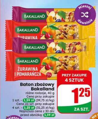 Baton zbożowy Bakalland