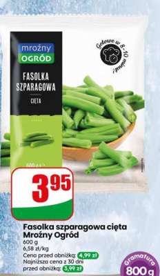 Fasolka szparagowa cięta Mroźny Ogród