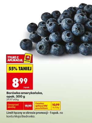 Borówka amerykańska opak 300 g