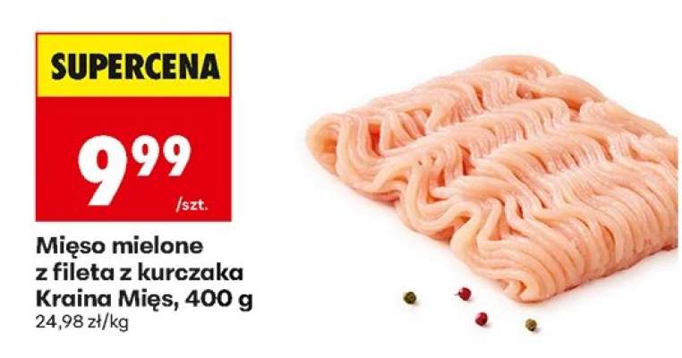 Mięso mielone z fileta z kurczaka Kraina Mięs 400 g