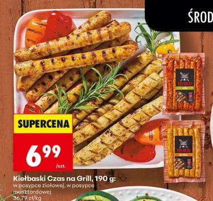 Kiełbaski Czas na Grill, 190 g