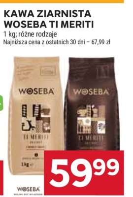Kawa Ziarnista Woseba Ti Meriti