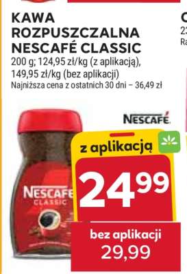 Kawa rozpuszczalna NESCAFÉ CLASSIC