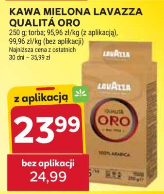 Kawa mielona Lavazza Qualita ORO