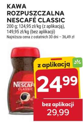 Kawa rozpuszczalna NESCAFÉ CLASSIC